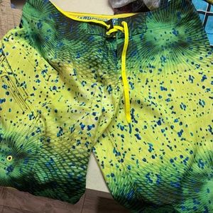 Mens gently used pelagic swim truck. Size 32